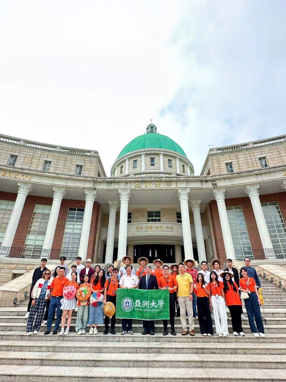 Asia University group photo, Taiwan