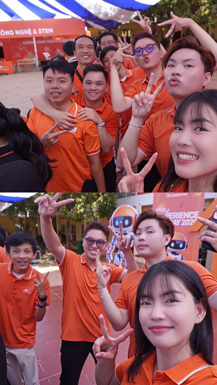 Tích tịch tình tang team at FPTU Experience Day
