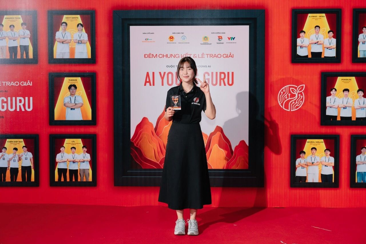 Award ceremony backdrop