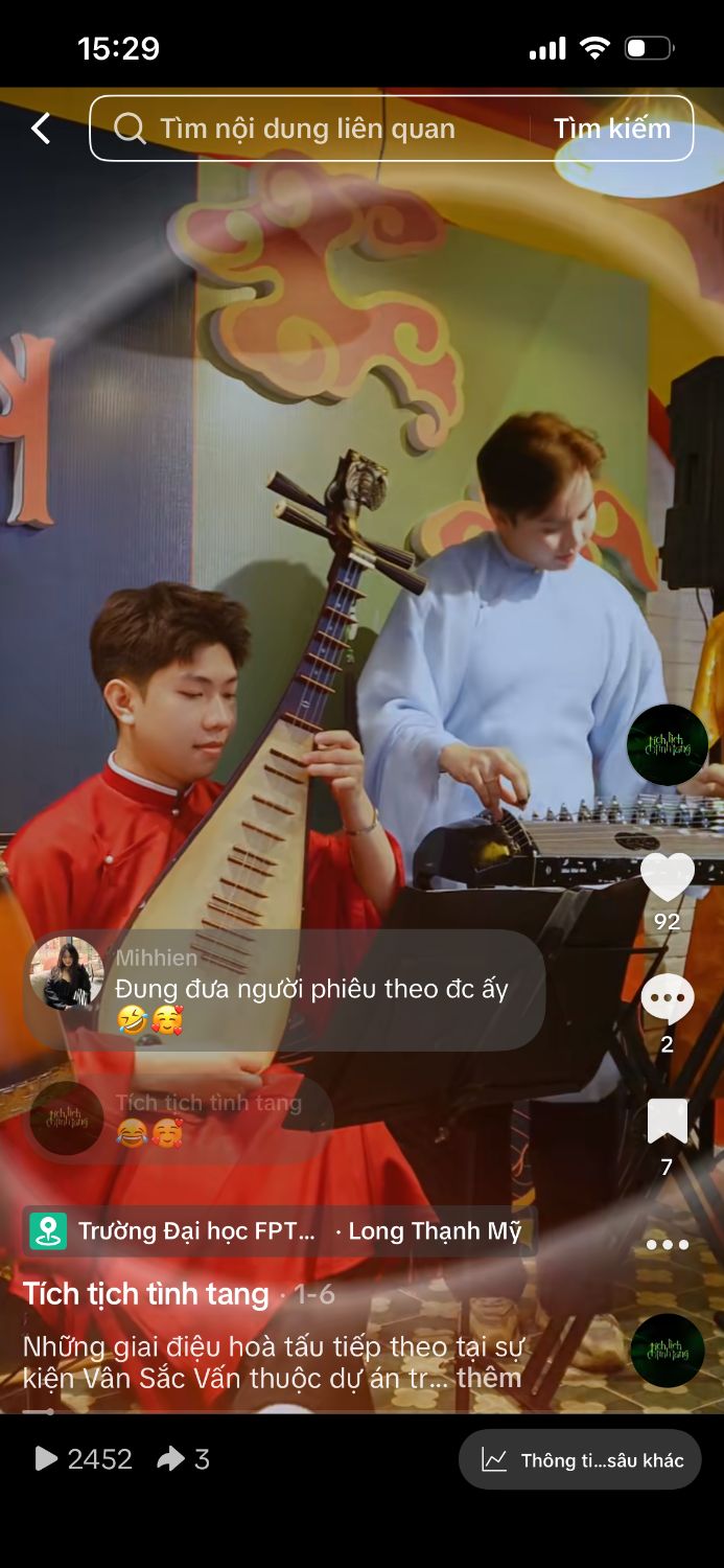 TikTok video — ensemble performance