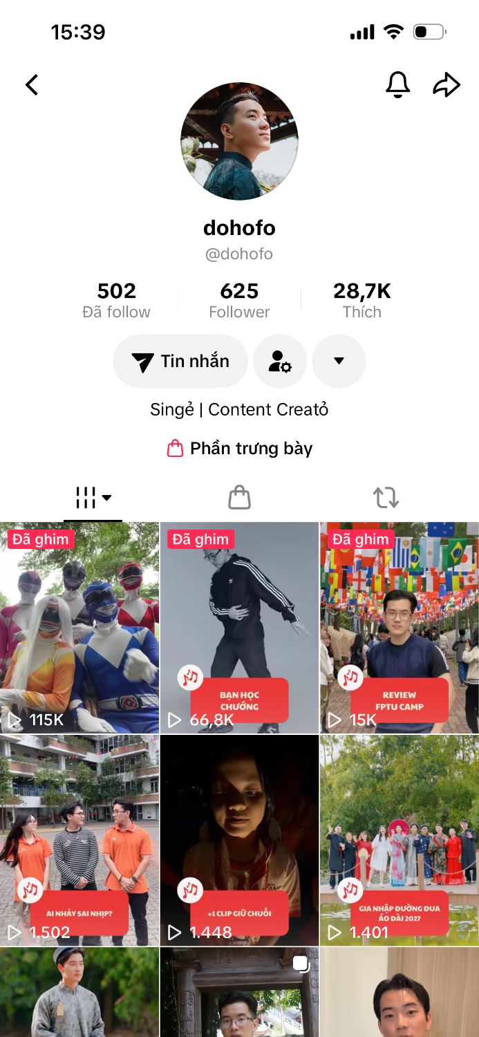 @nlthang16 TikTok profile