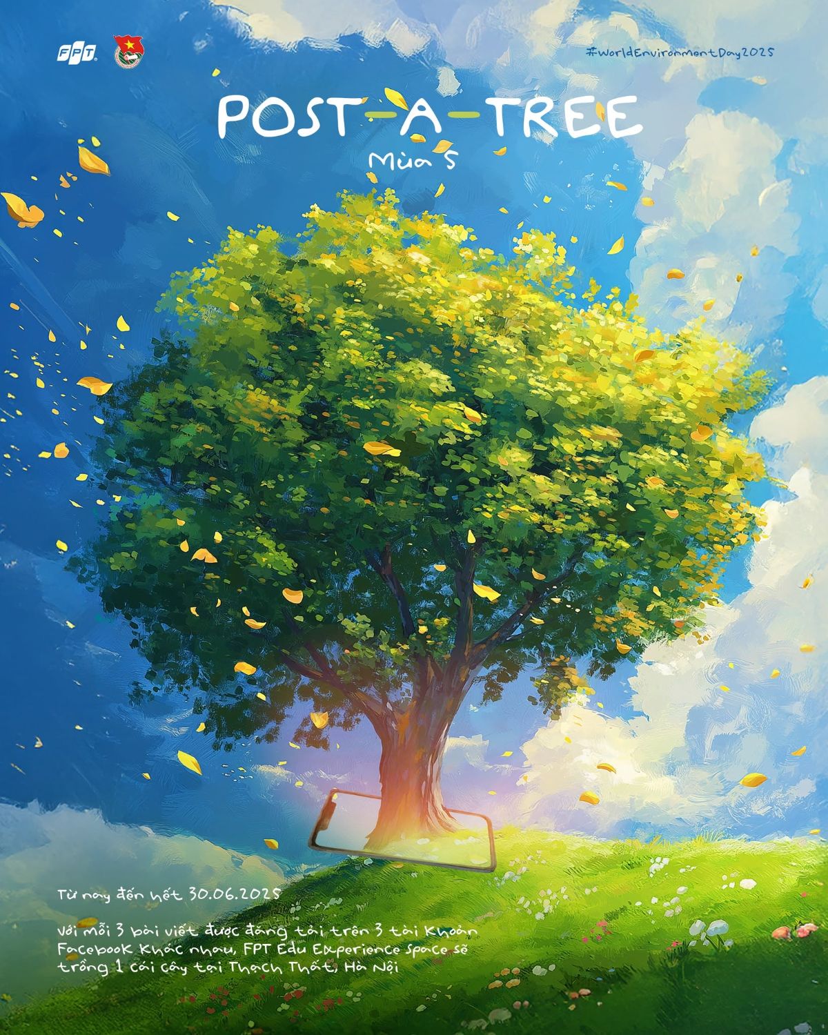 POST-A-TREE #5 poster