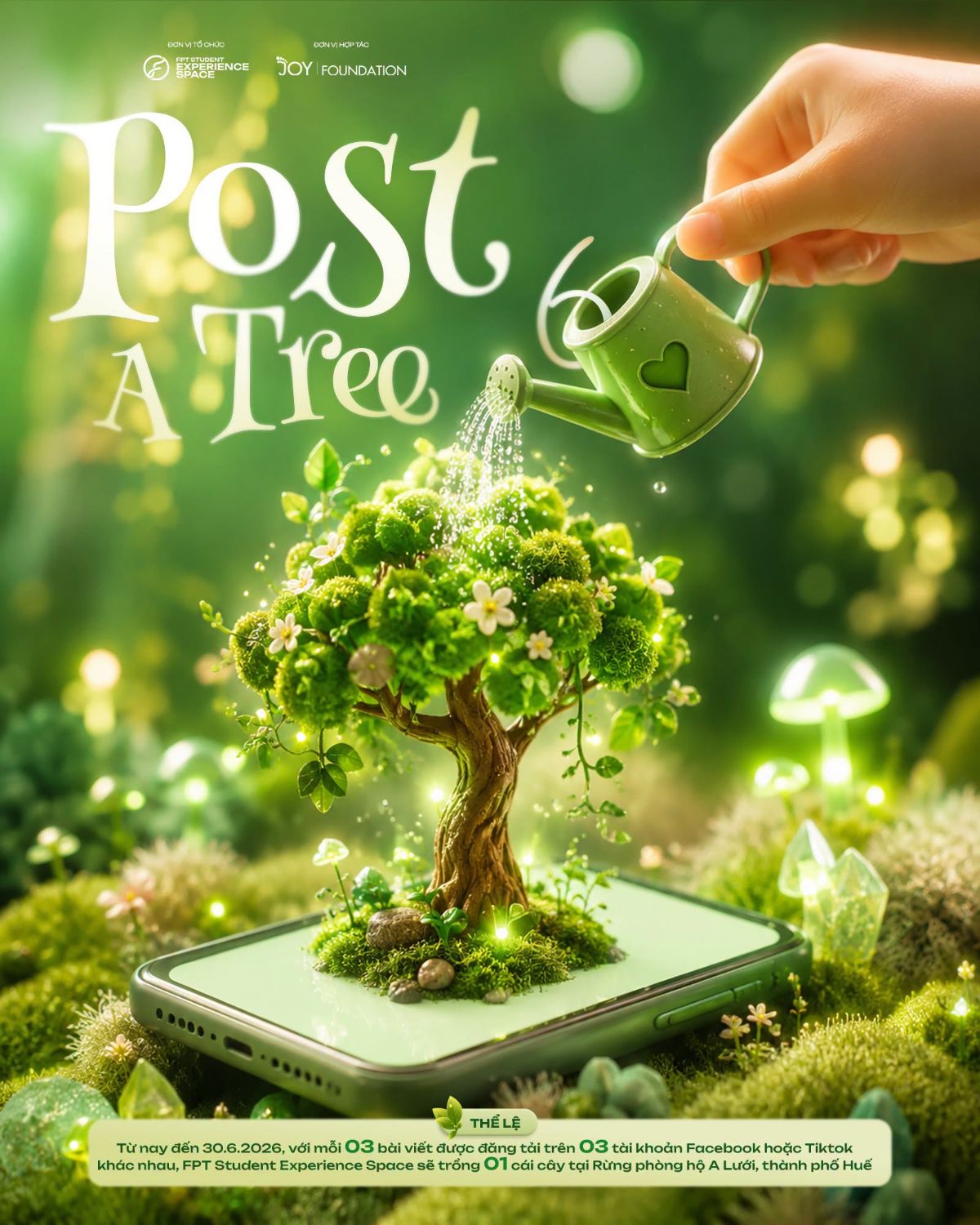 POST-A-TREE #6 poster