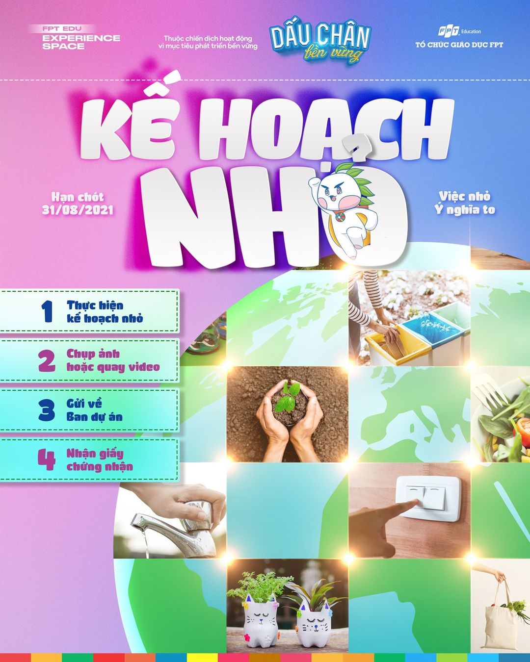 Poster Dấu Chân Bền Vững