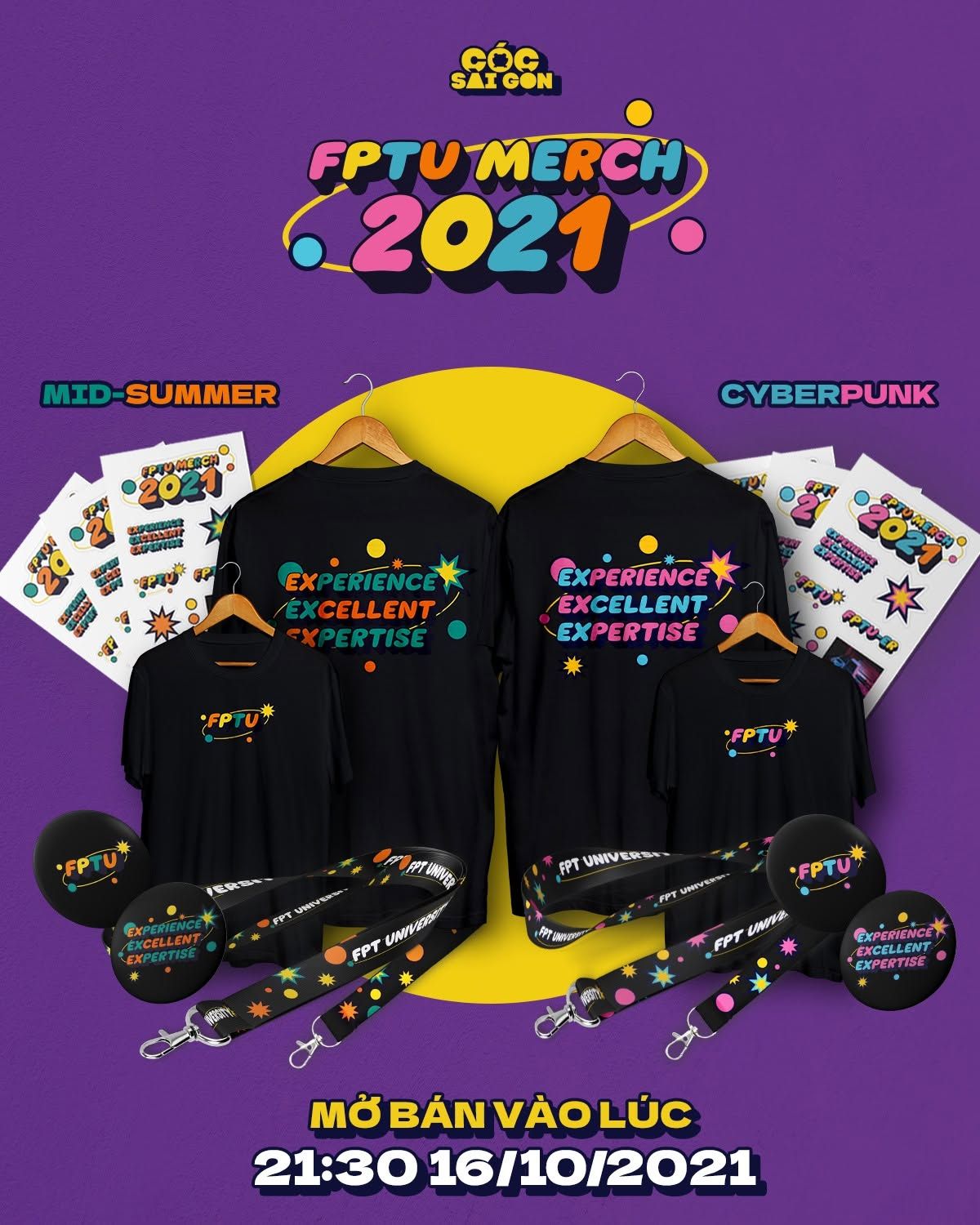 Poster FPTU Merch 2021