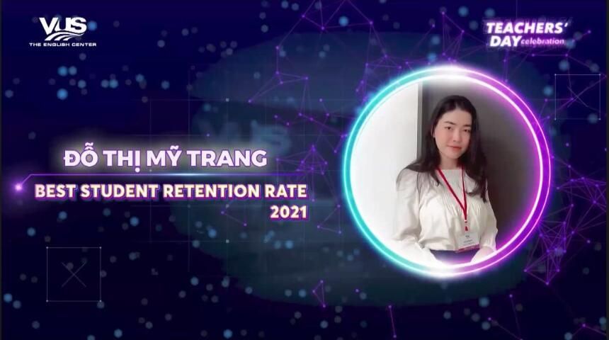 VUS Best Student Retention Rate 2021 recognition